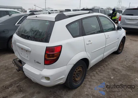 2005 Pontiac Vibe из США, поврежденный, VIN 5Y2SL63845Z438723